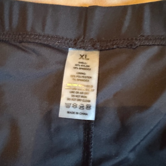 Women's Black  swim Shorts - Picture 3 of 3
